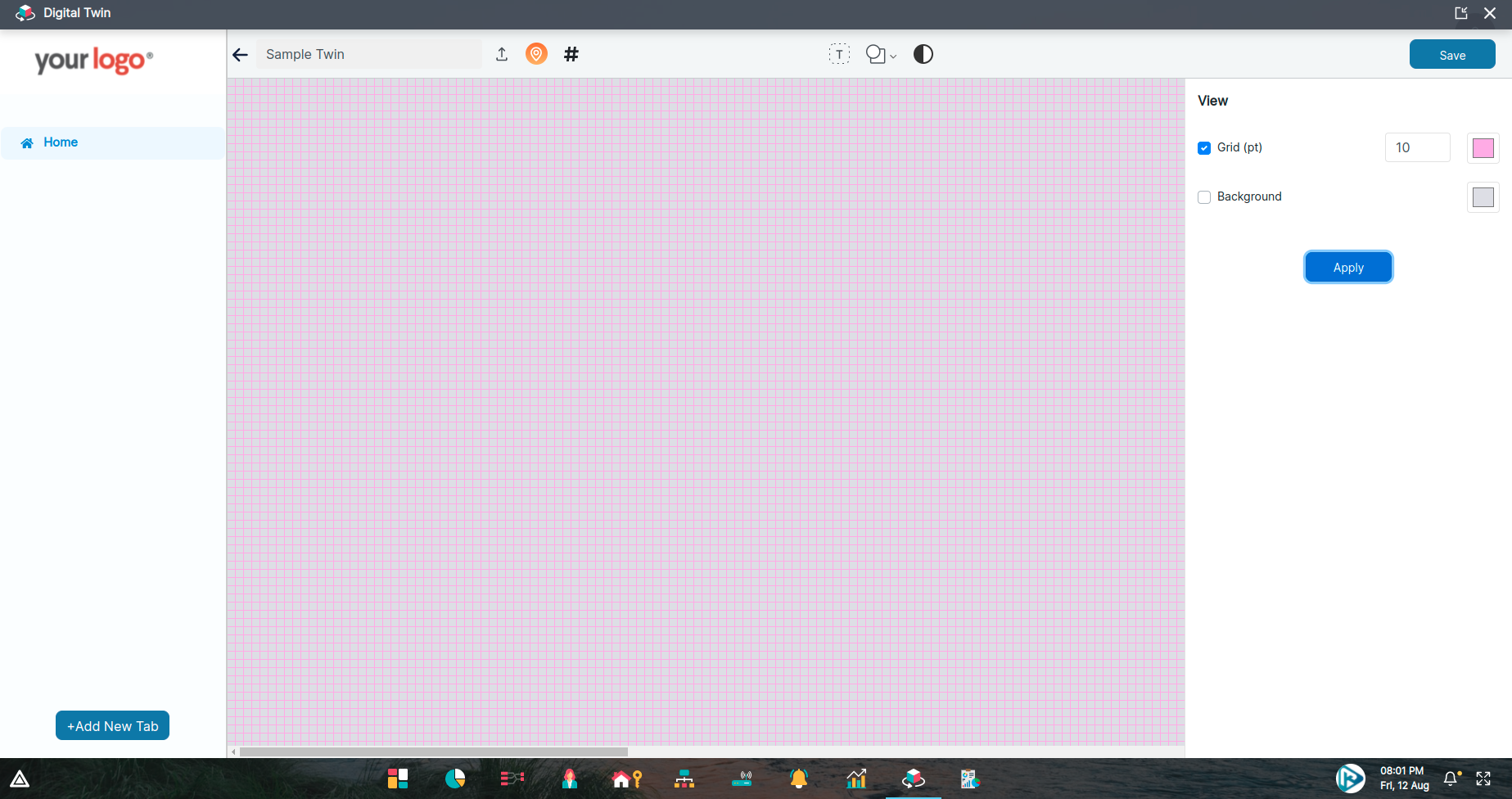 Editor's grid view